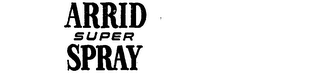 ARRID SUPER SPRAY logo