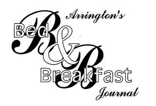 ARRINGTON'S B & B BED & BREAKFAST JOURNAL logo