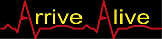 ARRIVE ALIVE logo