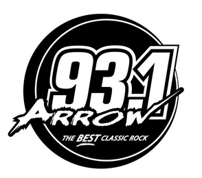 ARROW 93.1 THE BEST CLASSIC ROCK logo