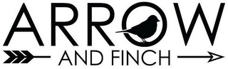 ARROW AND FINCH logo