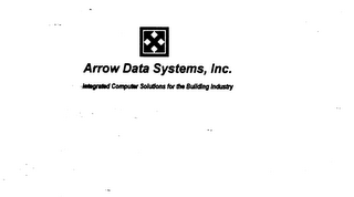 ARROW DATA SYSTEMS, INC. INTEGRATED COMPUTER SOLUTIONS FOR THE BUILDING INDUSTRY logo