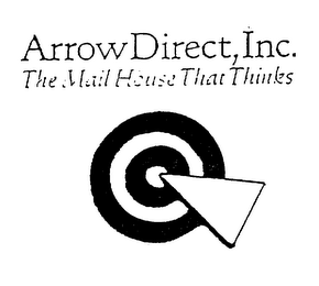 ARROW DIRECT, INC. THE MAIL HOUSE THAT THINKS logo