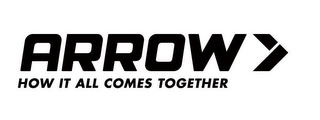 ARROW HOW IT ALL COMES TOGETHER logo