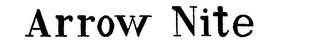 ARROW NITE logo