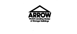 ARROW WORLD'S LEADING MAKER OF STORAGE BUILDINGS logo