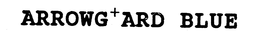 ARROWG+ARD BLUE logo
