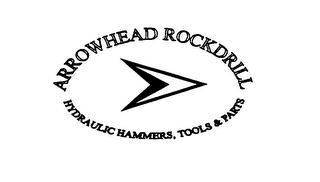 ARROWHEAD ROCKDRILL HYDRAULIC HAMMERS, TOOLS & PARTS logo