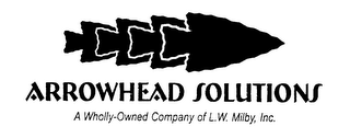 ARROWHEAD SOLUTIONS A WHOLLY-OWNED COMPANY OF L.W. MILBY, INC. logo