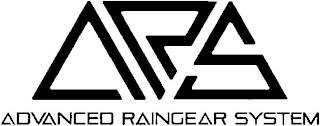 ARS ADVANCED RAINGEAR SYSTEM logo