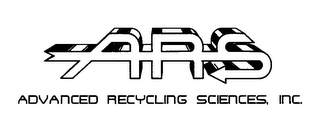 ARS ADVANCED RECYCLING SCIENCES, INC. logo