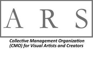ARS COLLECTIVE MANAGEMENT ORGANIZATION (CMO) FOR VISUAL ARTISTS AND CREATORS logo