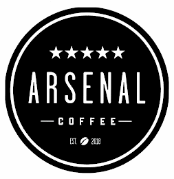 ARSENAL COFFEE EST. 2018 logo