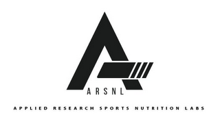 ARSNL APPLIED RESEARCH SPORTS NUTRITION LABS logo