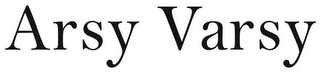 ARSY VARSY logo