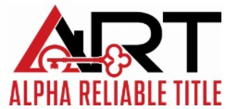 ART ALPHA RELIABLE TITLE logo