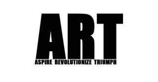 ART ASPIRE REVOLUTIONIZE TRIUMPH logo
