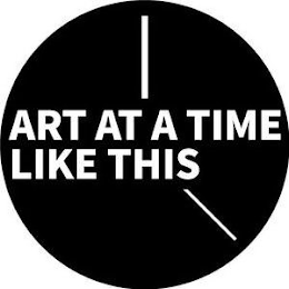 ART AT A TIME LIKE THIS logo
