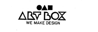 ART BOX WE MAKE DESIGN logo