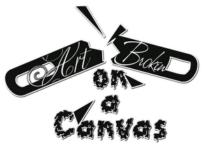 ART BROKEN ON A CANVAS logo