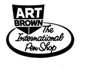 ART BROWN-THE INTERNATIONAL PEN SHOP logo
