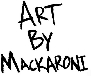 ART BY MACKARONI logo