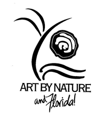 ART BY NATURE AND FLORIDA! logo