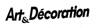 ART & DECORATION logo