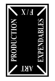 ART EXPENDABLES PRODUCTION F/X logo