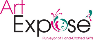 ART EXPOSE PURVEYOR OF HAND-CRAFTED GIFTS logo