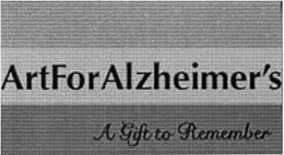 ART FOR ALZHEIMER'S A GIFT TO REMEMBER logo