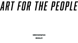 ART FOR THE PEOPLE BAUMKIRCHNER BRADLEY logo