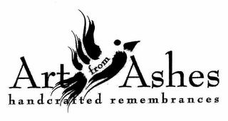 ART FROM ASHES HANDCRAFTED REMEMBRANCES logo
