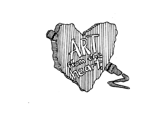 ART FROM THE HEART. logo