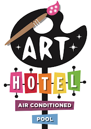 ART HOTEL AIR CONDITIONED POOL logo