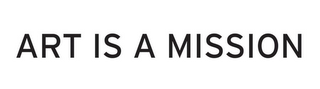 ART IS A MISSION logo
