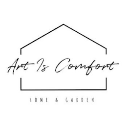 ART IS COMFORT HOME & GARDEN logo