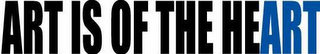 ART IS OF THE HEART logo