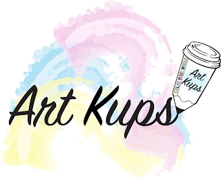 ART KUPS COLOR YOUR WORLD ART KUPS logo