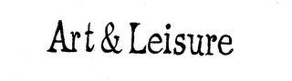 ART & LEISURE logo