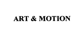 ART & MOTION logo