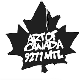 ART OF CANADA 9271 MTL logo