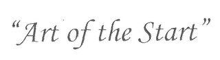 "ART OF THE START" logo