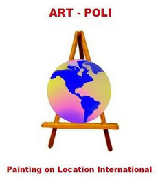 ART - POLI PAINTING ON LOCATION INTERNATIONAL logo