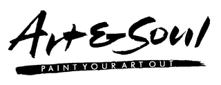 ART & SOUL PAINT YOUR ART OUT logo