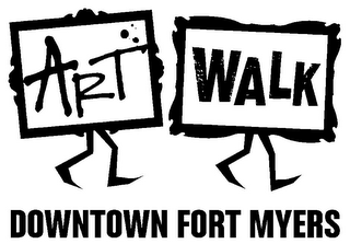 ART WALK DOWNTOWN FORT MYERS logo