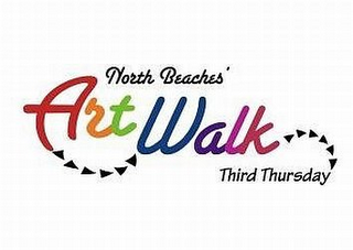 ART WALK NORTH BEACHES' THIRD THURSDAY logo