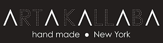 ARTAKALLABA HAND MADE NEW YORK logo