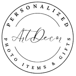 ARTDECOR PERSONALIZED PHOTO ITEMS & GIFTS logo