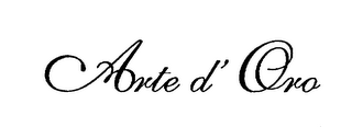 ARTE D' ORO logo